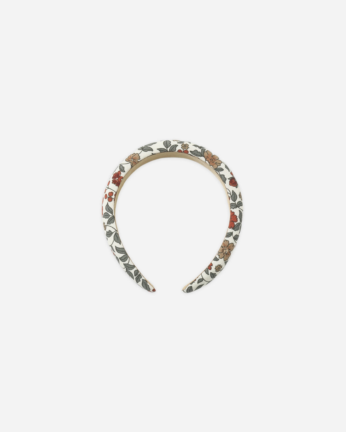 Padded Headband Holiday Floral