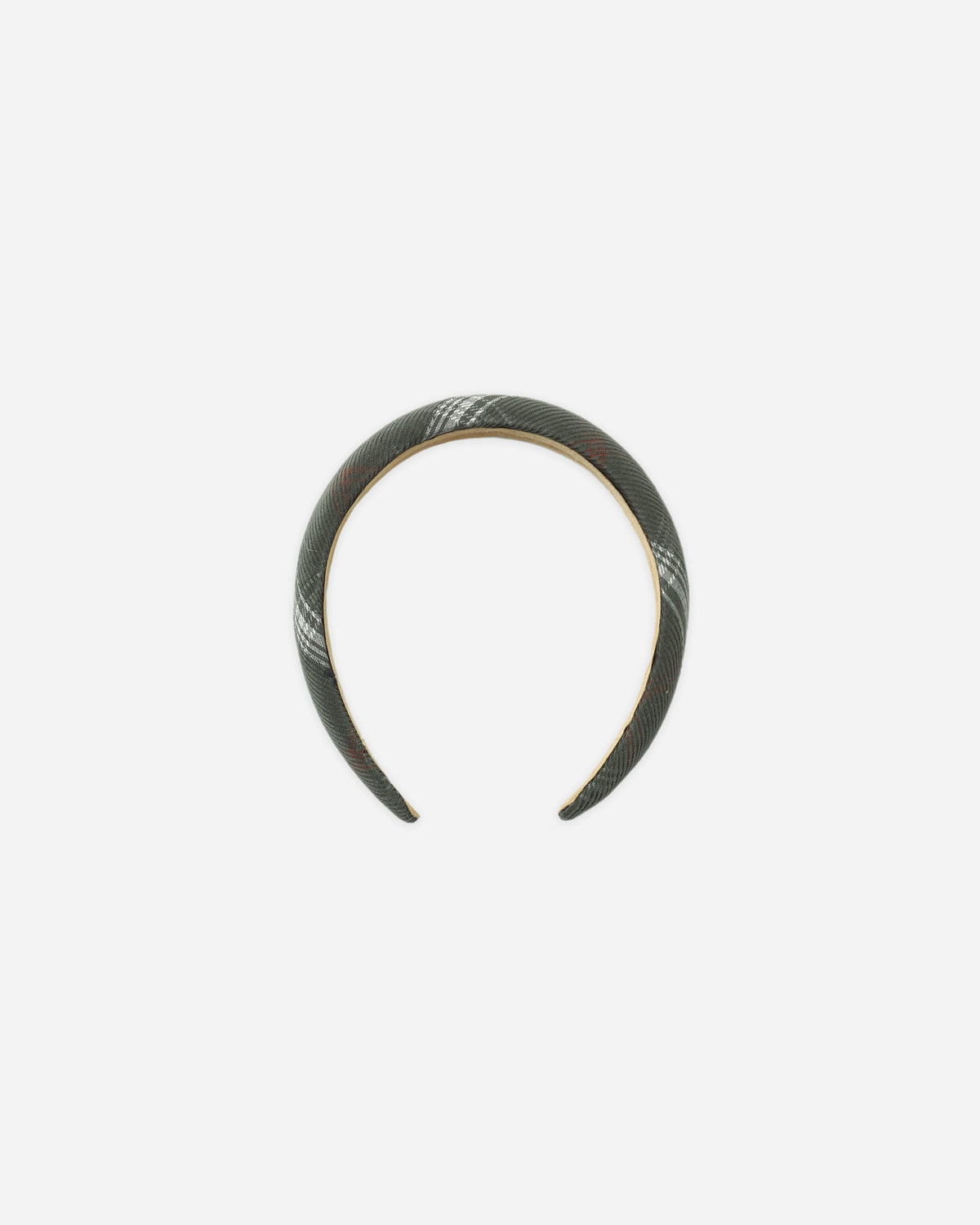 Padded Headband Holiday Plaid