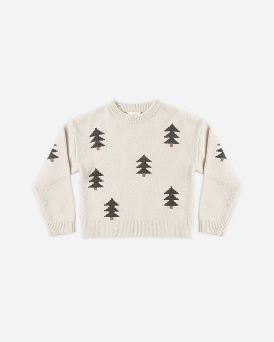 Aspen Sweater Tree Jacquard