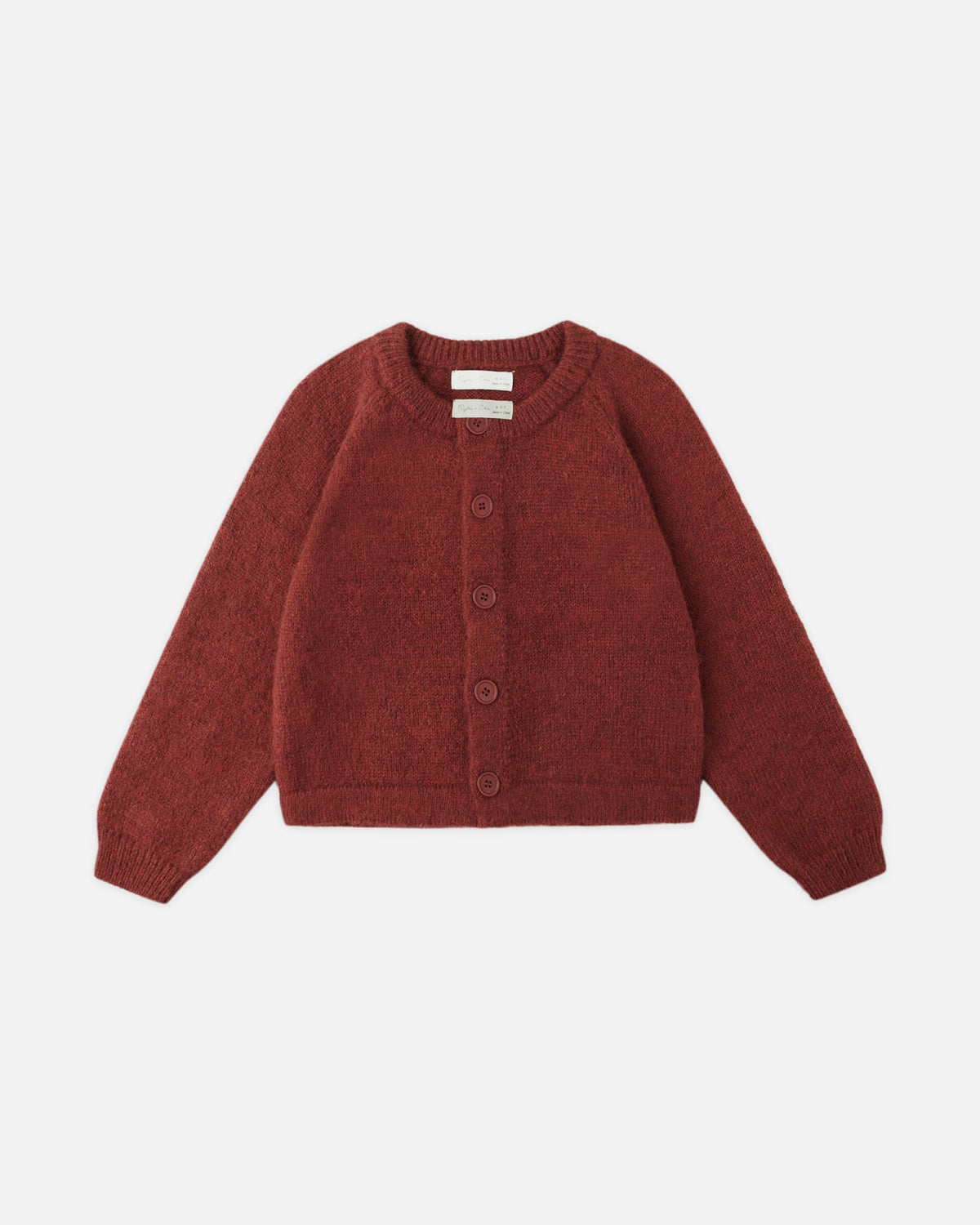 Fuzzy Cardigan Ruby