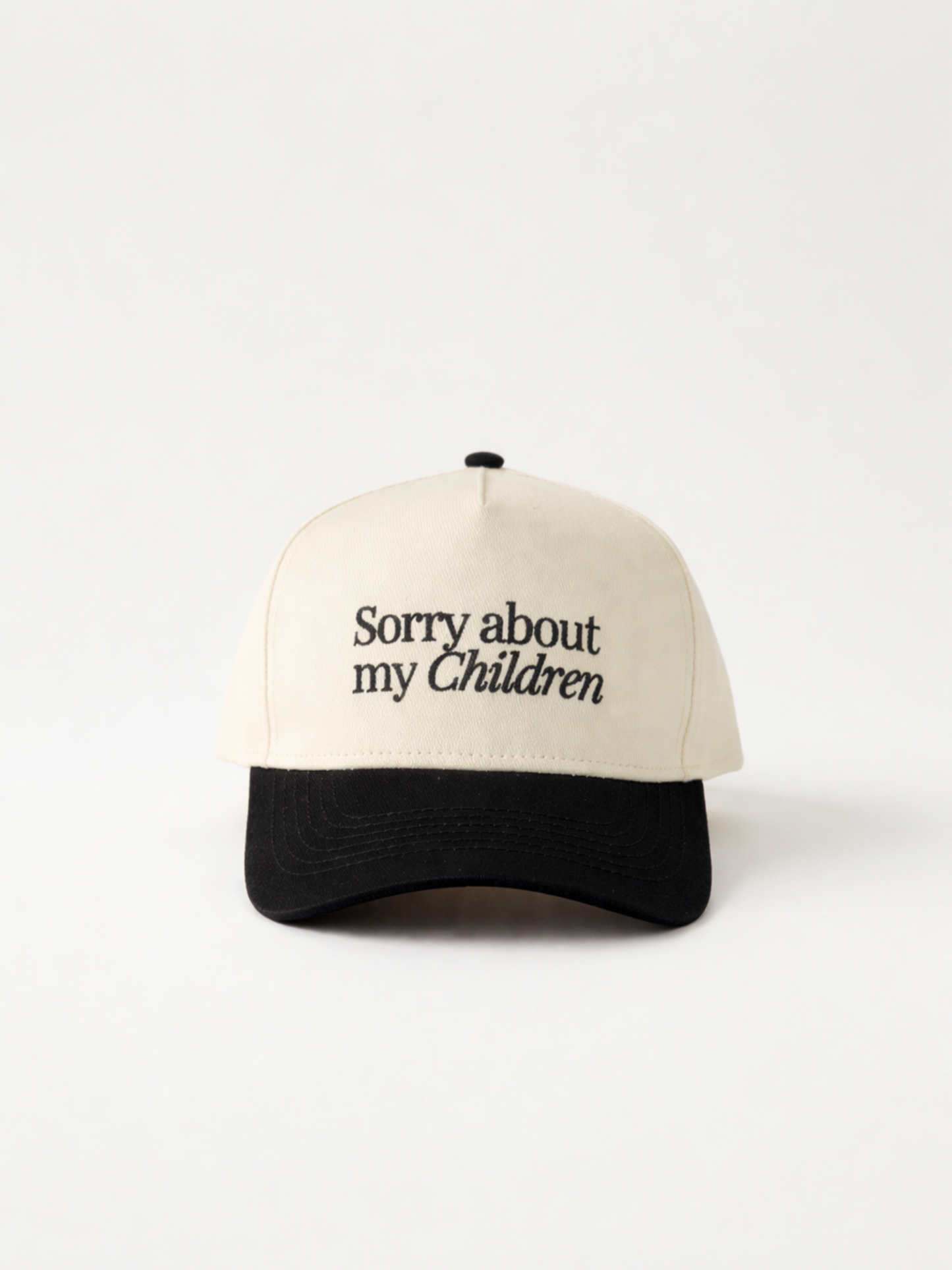 Sorry About My Children Trucker Hat