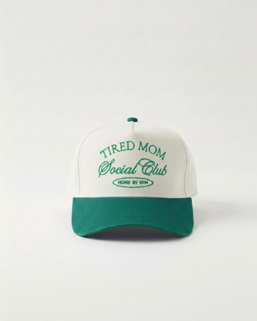 Tired Mom Social Club Trucker Hat